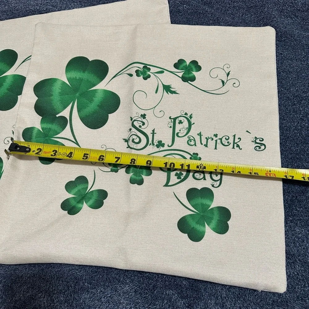 St. Patrick's Day Pillow Covers and Decor Bundle